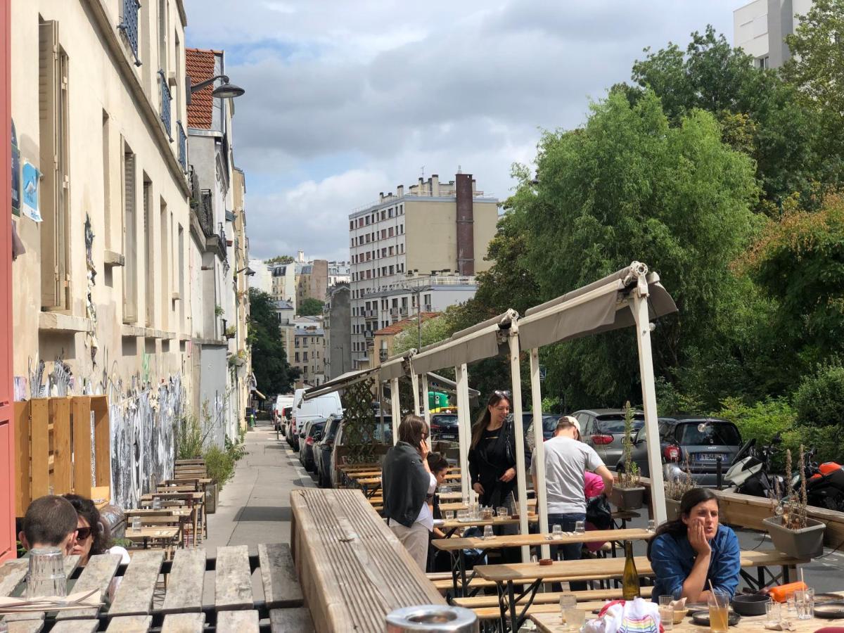 Appartamento Makalina - Mini Loft A Menilmontant Parigi Esterno foto