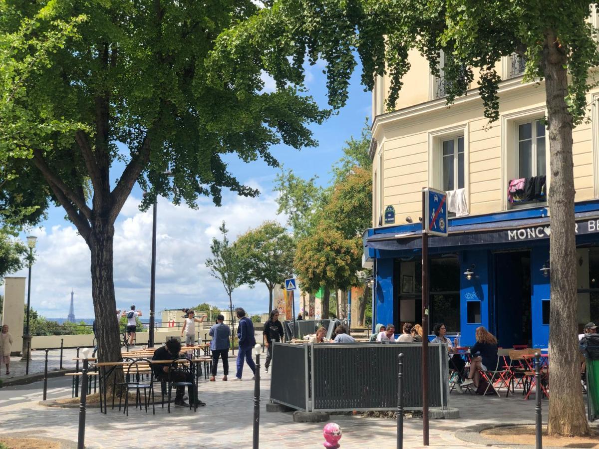 Appartamento Makalina - Mini Loft A Menilmontant Parigi Esterno foto