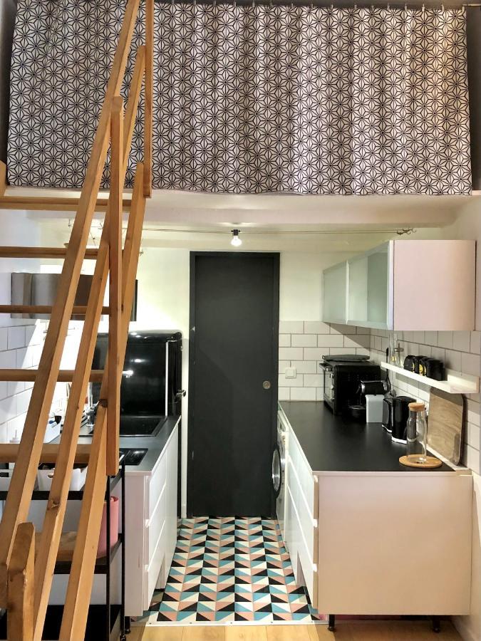 Appartamento Makalina - Mini Loft A Menilmontant Parigi Esterno foto